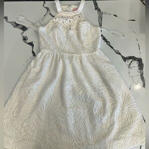 Lilly Pulitzer Kinley Lace Dress Fit & Flare White